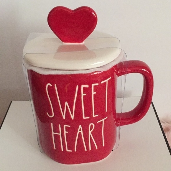 NWT Rae Dunn Sweet Heart Covered Mug - Picture 2 of 7